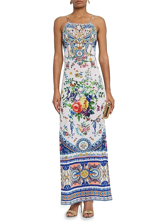 chinese dress ladies Daisy Street Rainbow Tiered Maxi Dress  Dolls Kill