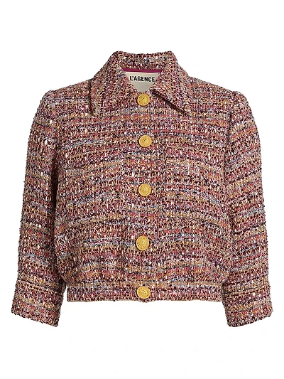 Jia Tweed Cropped Jacket