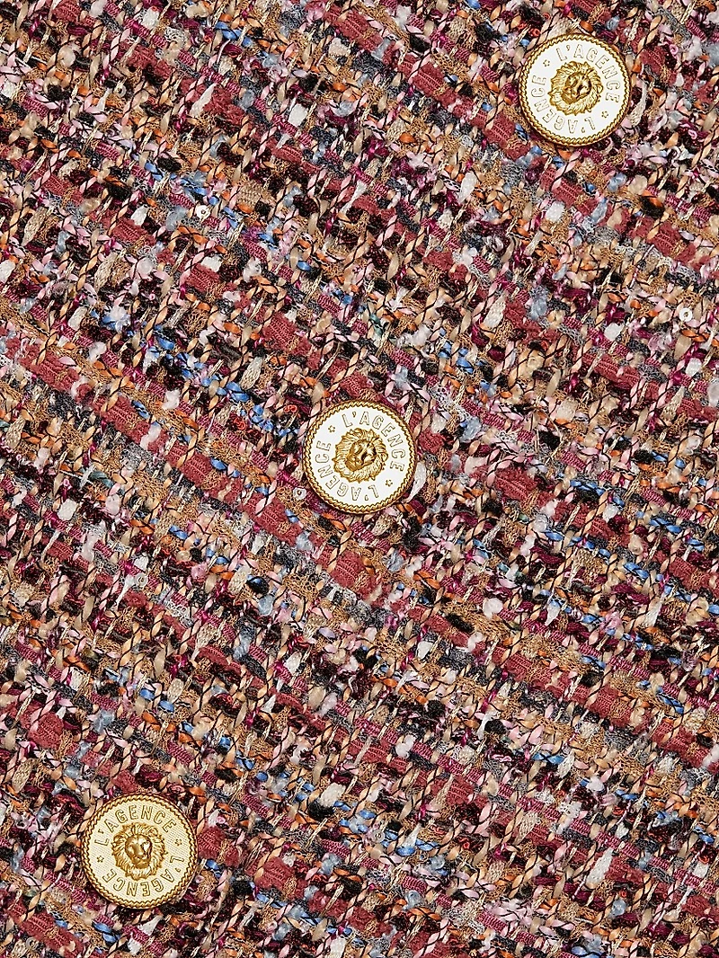 Tai Tweed Midi-Skirt