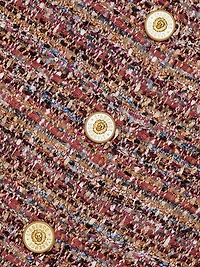 Tai Tweed Midi-Skirt