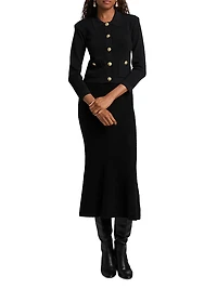 Osiris Rib-Knit Cardigan