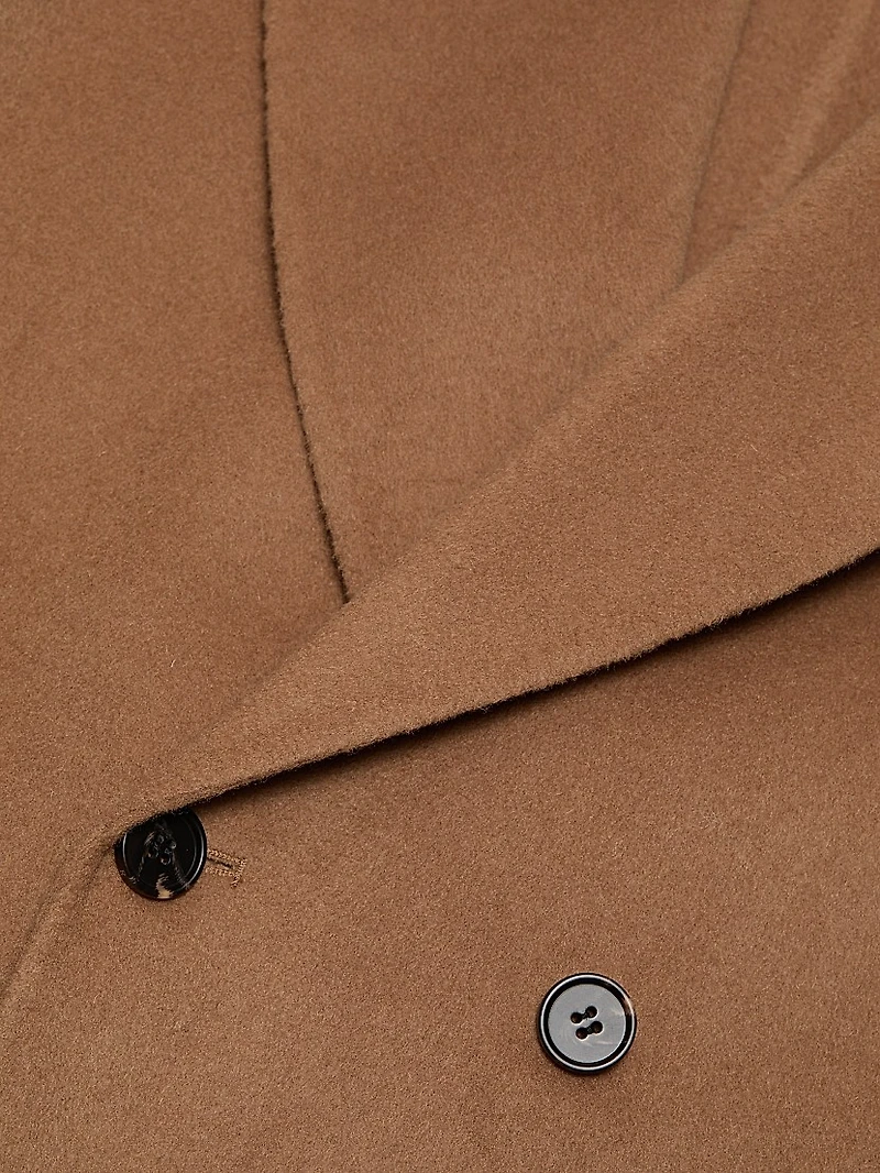Nily Wool-Blend Double-Breasted Coat