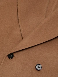 Nily Wool-Blend Double-Breasted Coat