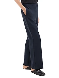 Ankle-Length Wide-Leg Pants