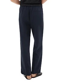 Ankle-Length Wide-Leg Pants