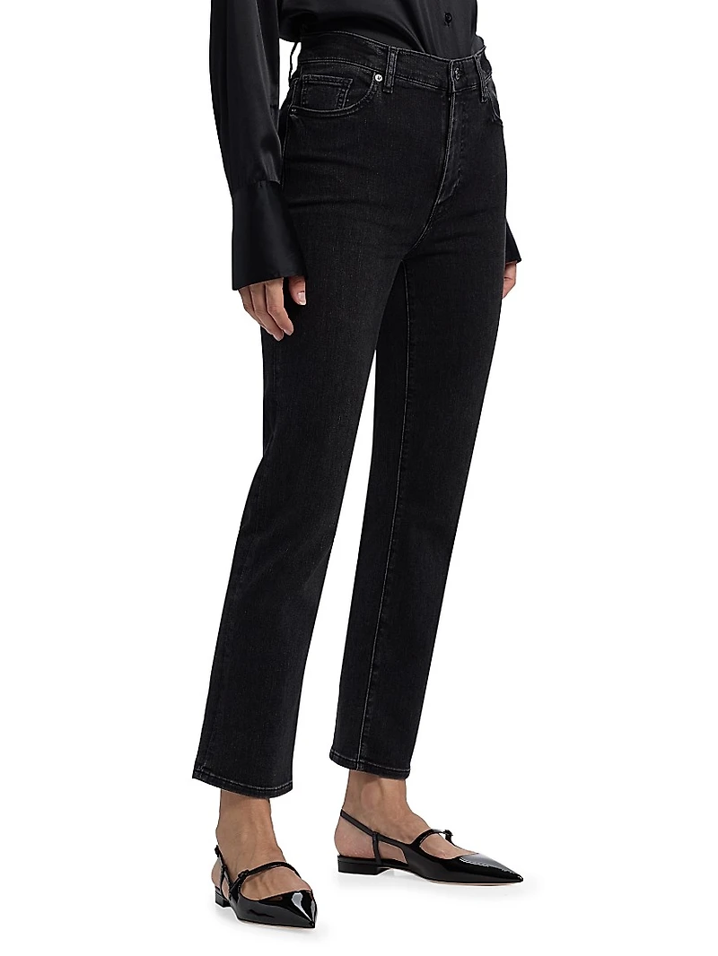 Le Sleek High-Rise Straight Jeans