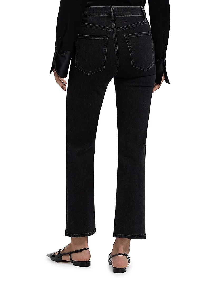 Le Sleek High-Rise Straight Jeans