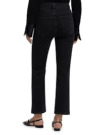 Le Sleek High-Rise Straight Jeans