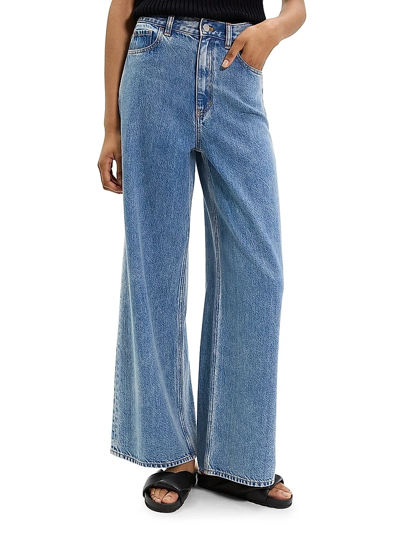 High-Rise Relaxed Wide-Leg Jeans