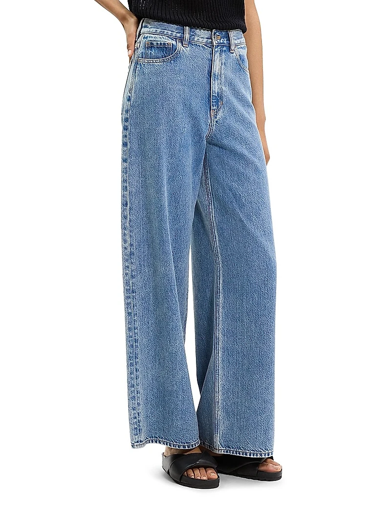 High-Rise Relaxed Wide-Leg Jeans