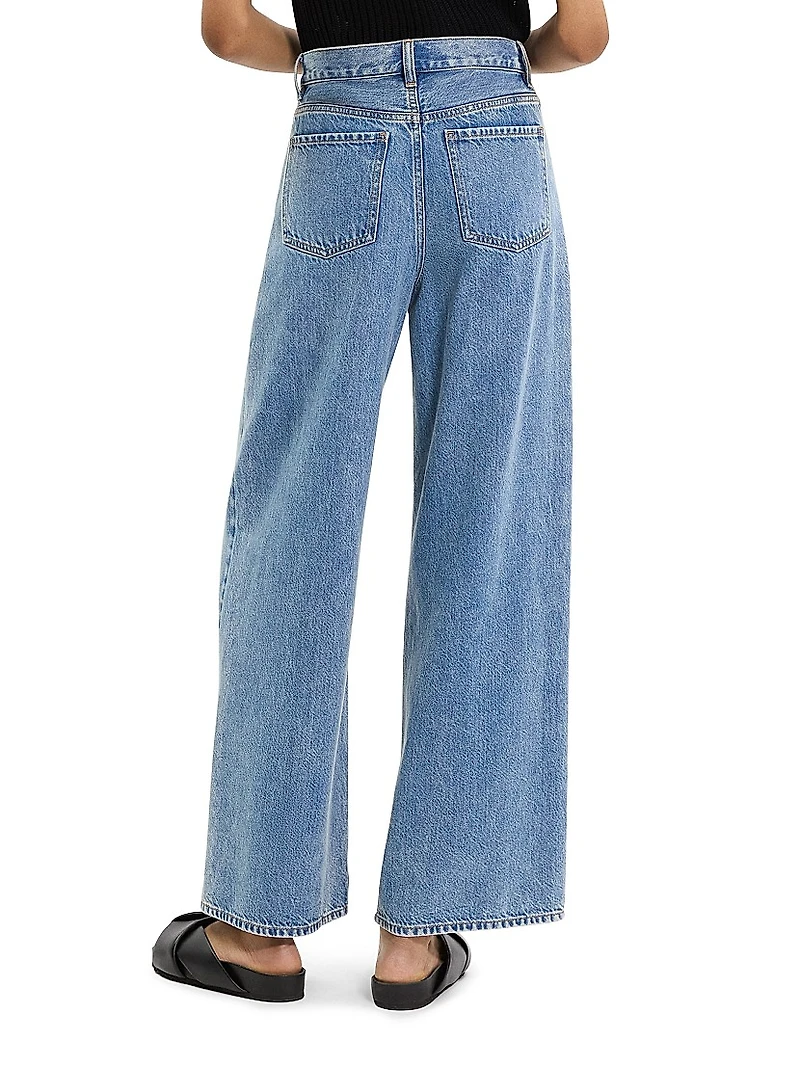 High-Rise Relaxed Wide-Leg Jeans