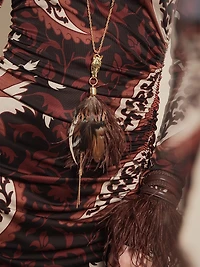 Candelaria Start Point Printed Jersey Maxi Dress