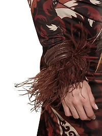 Candelaria Start Point Printed Jersey Maxi Dress