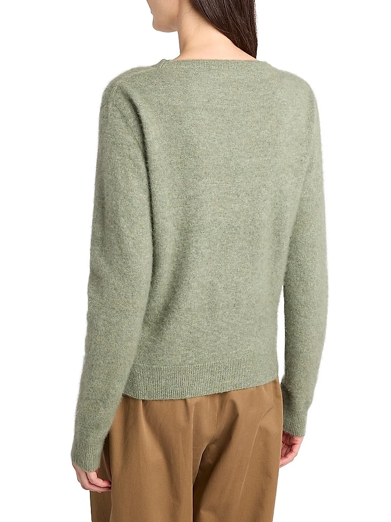 Lorynna Cashmere-Silk Sweater