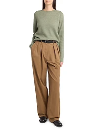 Lorynna Cashmere-Silk Sweater