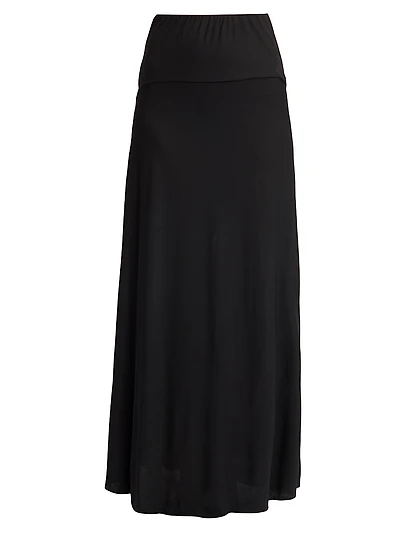 Mirla Drop-Waist Maxi Skirt