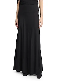 Mirla Drop-Waist Maxi Skirt