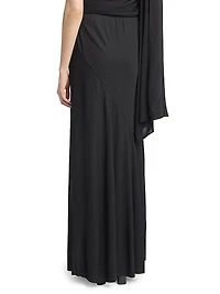 Mirla Drop-Waist Maxi Skirt
