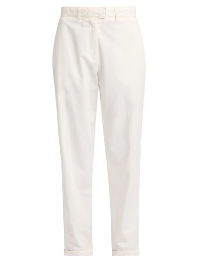 Neriah Cotton-Cashmere Straight Pants