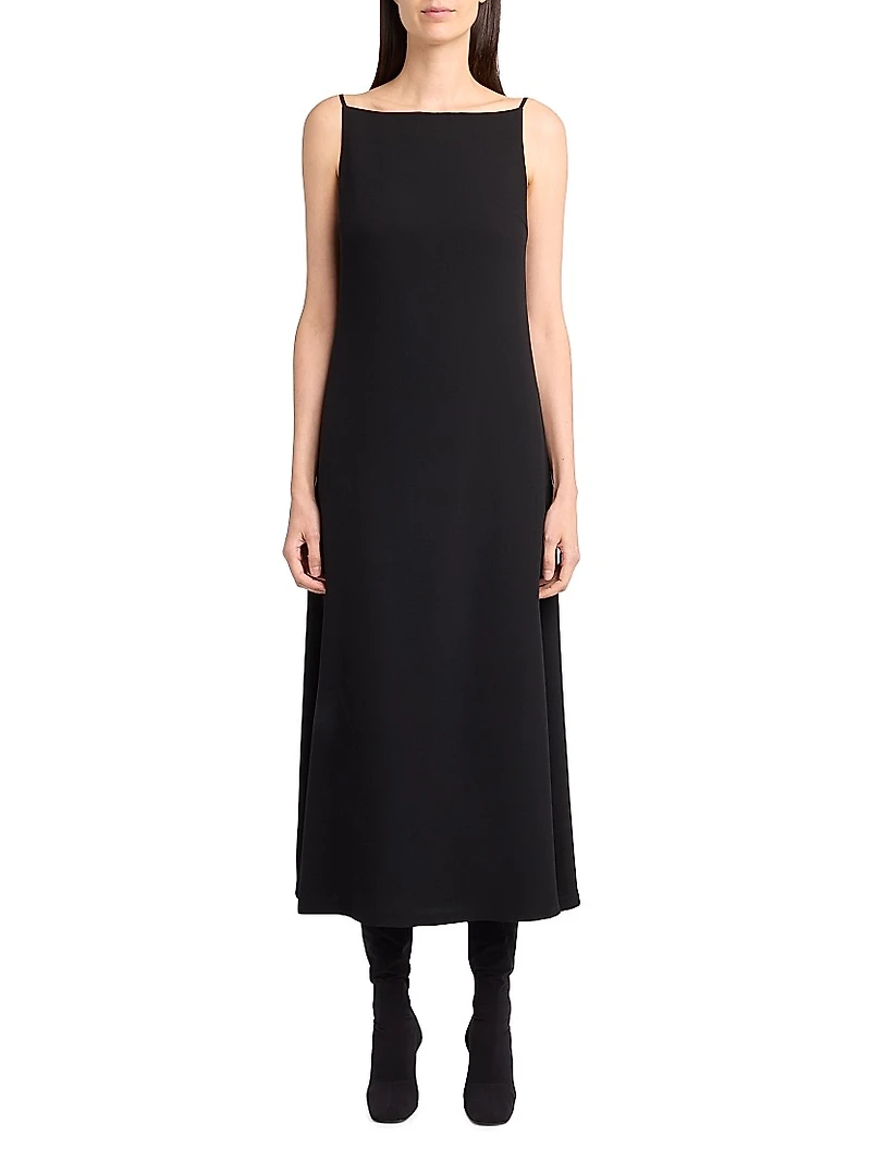 Seraphina Silk Midi-Dress