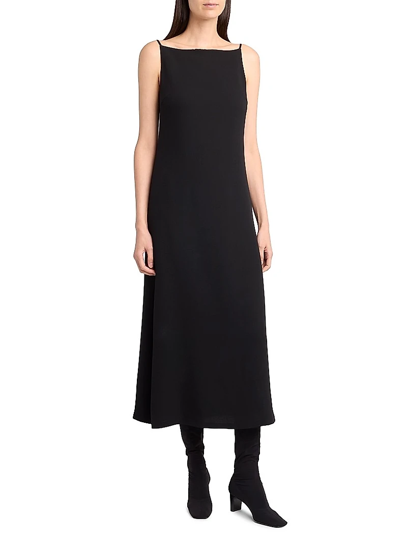 Seraphina Silk Midi-Dress