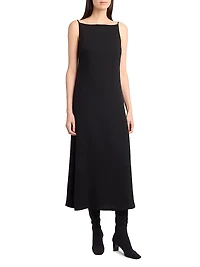 Seraphina Silk Midi-Dress