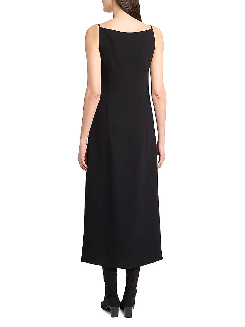 Seraphina Silk Midi-Dress