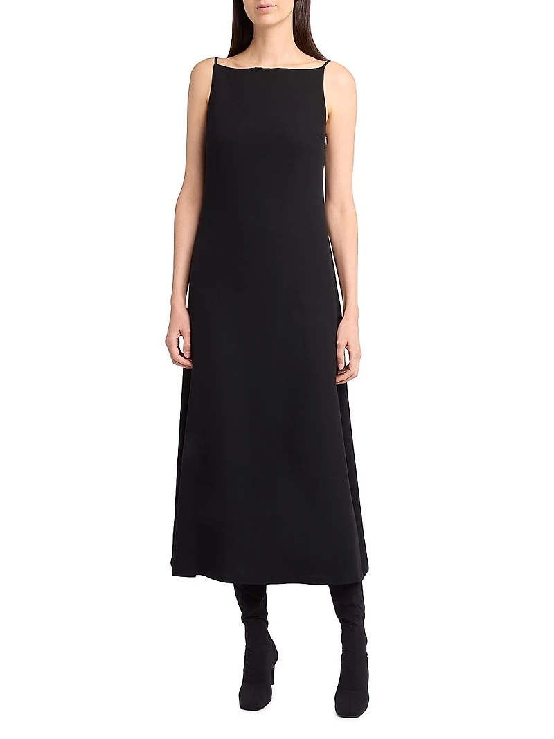 Seraphina Silk Midi-Dress