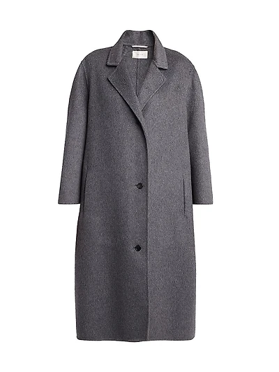 Hariet Virgin Wool-Cashmere Car Coat