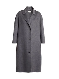 Hariet Virgin Wool-Cashmere Car Coat