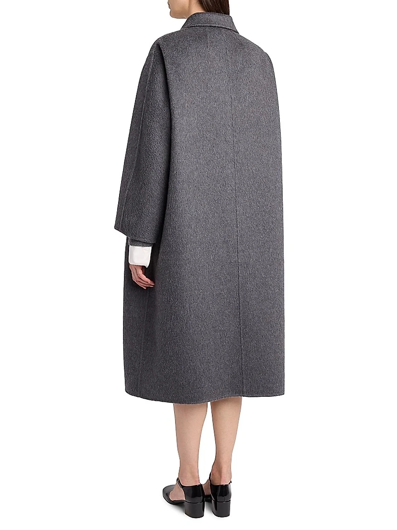 Hariet Virgin Wool-Cashmere Car Coat