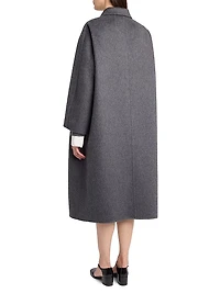 Hariet Virgin Wool-Cashmere Car Coat