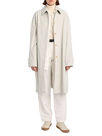Pluma Cotton-Cashmere Overcoat