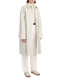 Pluma Cotton-Cashmere Overcoat