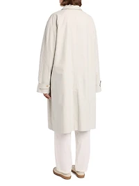 Pluma Cotton-Cashmere Overcoat