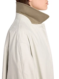 Pluma Cotton-Cashmere Overcoat