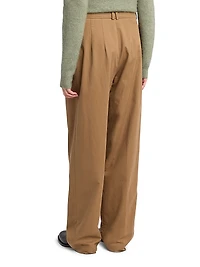 Igor Cotton-Cashmere Pleated Pants