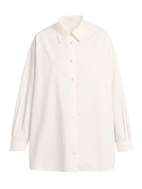 Luka Cotton-Cashmere Oversized Shirt