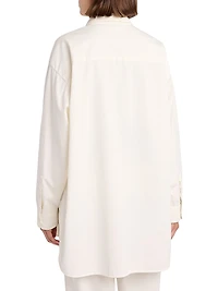 Luka Cotton-Cashmere Oversized Shirt