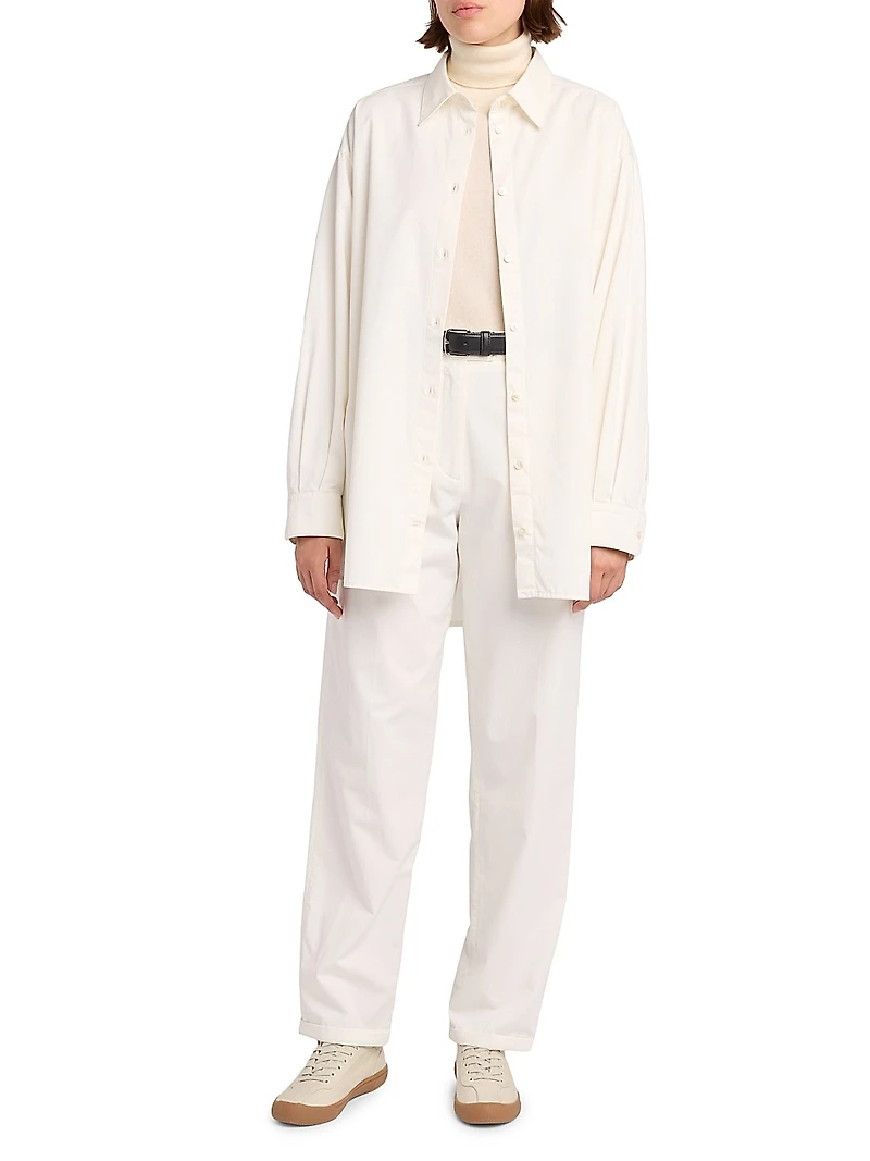 Luka Cotton-Cashmere Oversized Shirt