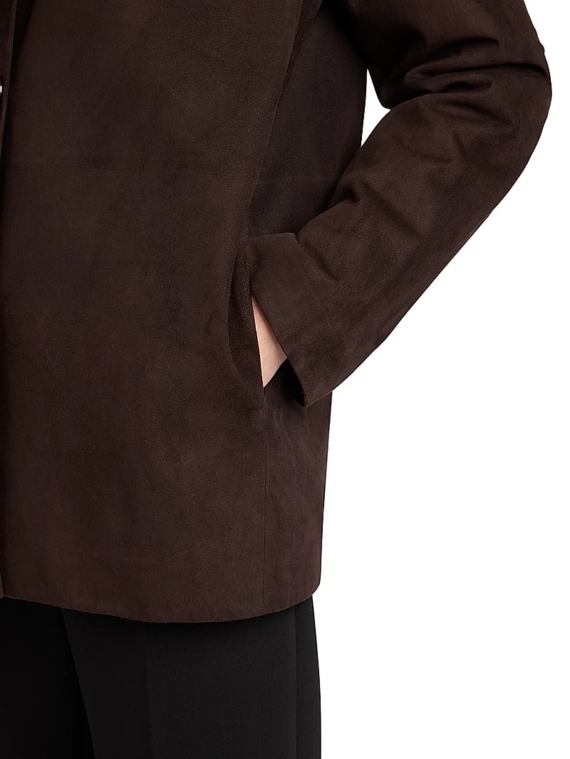 Fabian Suede Shirt Jacket