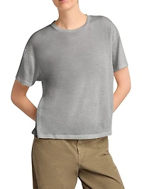 Lila Cashmere Crewneck Top