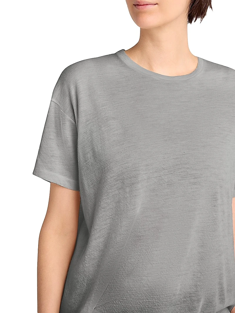 Lila Cashmere Crewneck Top