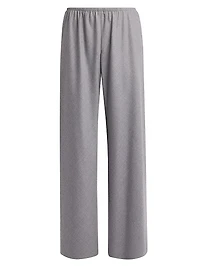 Gala Virgin Wool Wide-Leg Pants