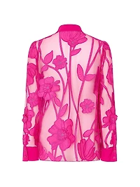 Ashton Grand Fleur Embroidered Top