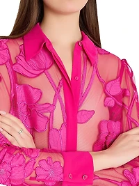 Ashton Grand Fleur Embroidered Top