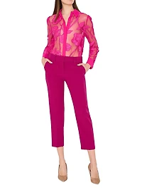 Ashton Grand Fleur Embroidered Top