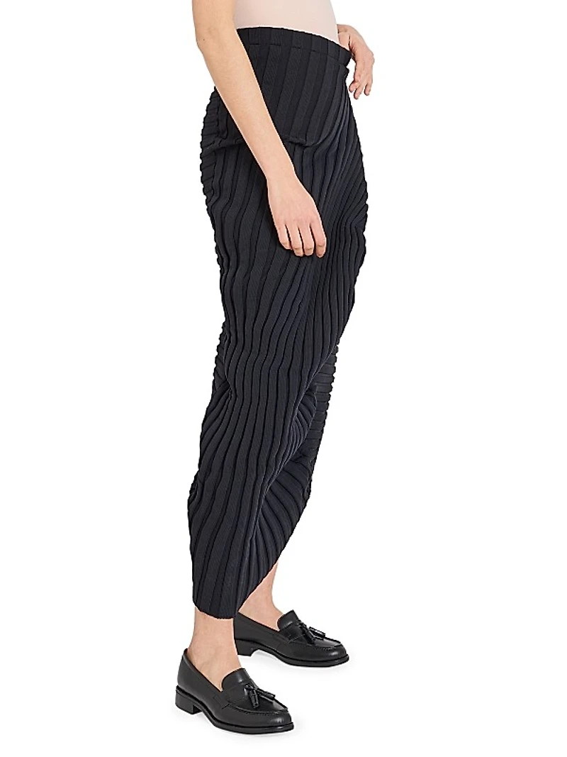 As It Is Pleated Knit Midi-Skirt
