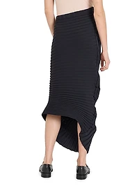 As It Is Pleated Knit Midi-Skirt