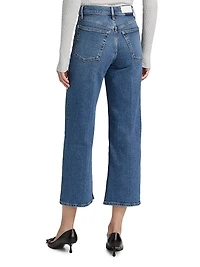 Mid 70s High-Rise Wide-Leg Crop Jeans